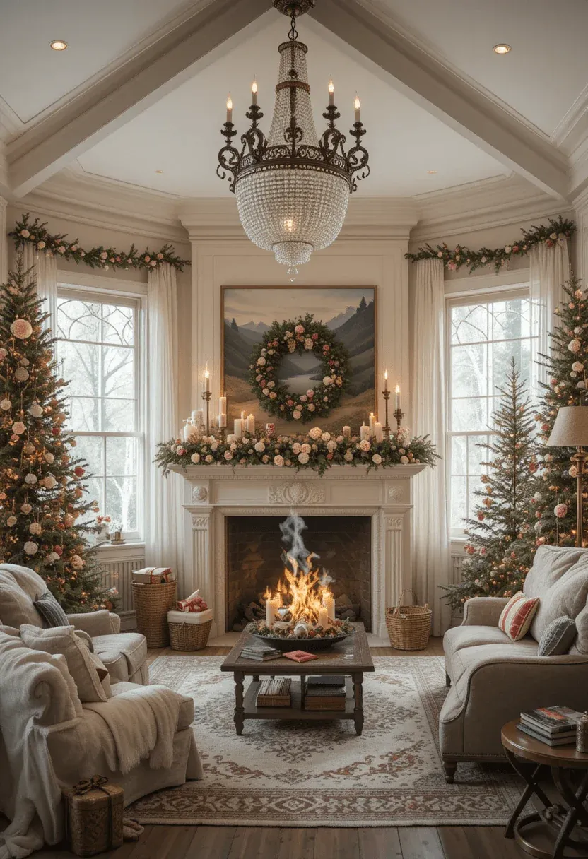 Decorations Make It a Cozy Wonderland 