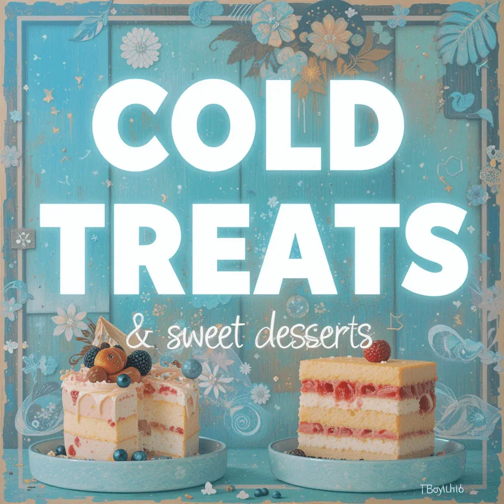 Cold Treats & Sweet Desserts