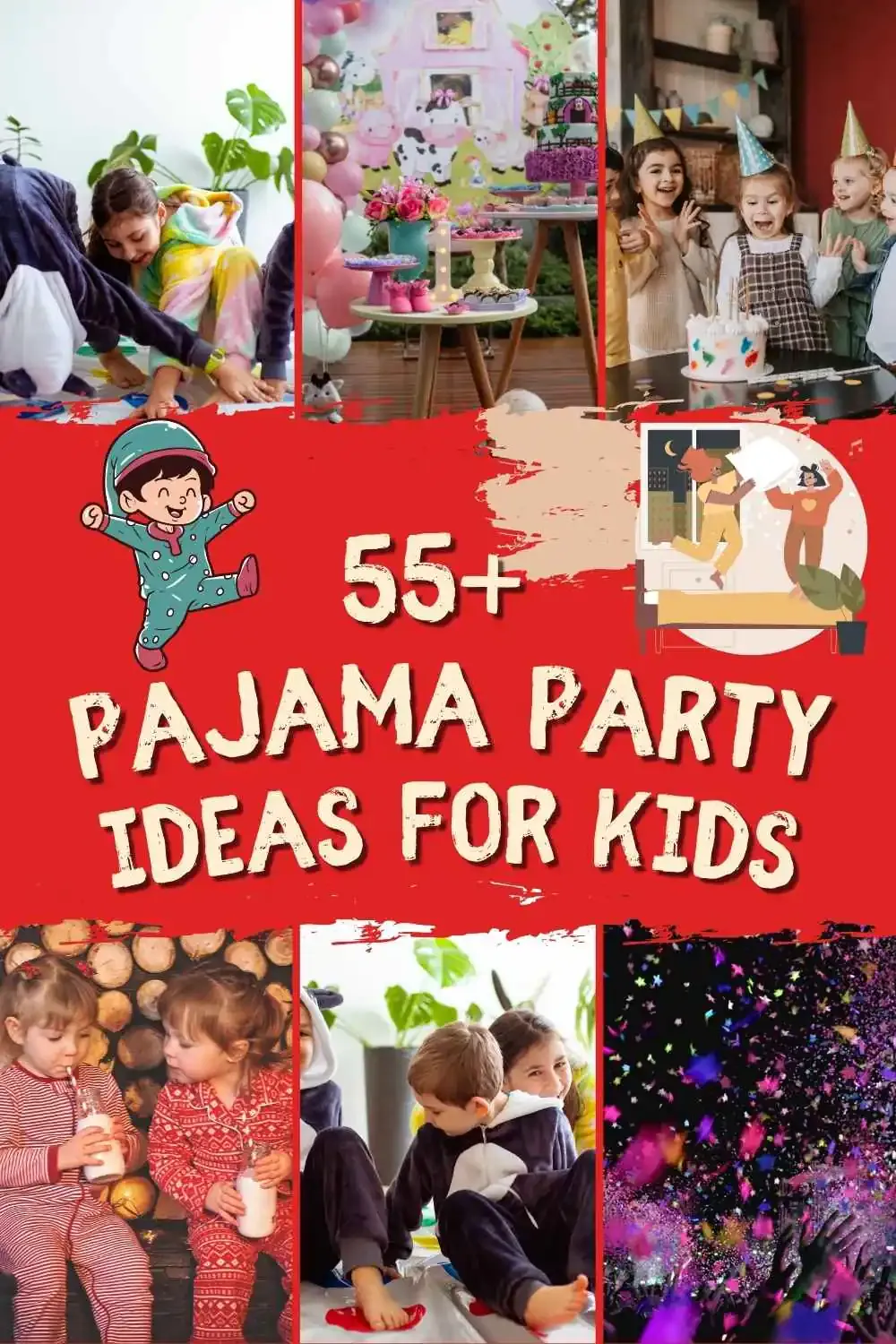 Pajama Party kids 