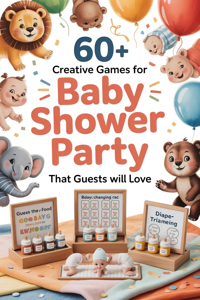60+ Creative Games for Baby Shower Party That Guests Will Love