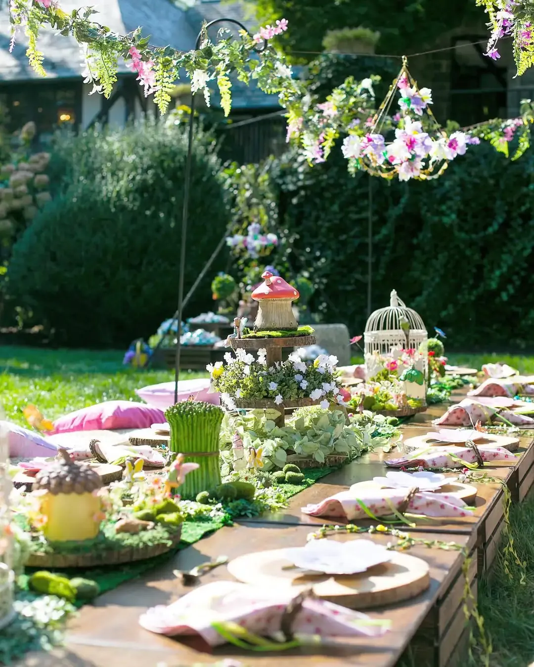 Garden Party Decoration Ideas Floral & Whimsical