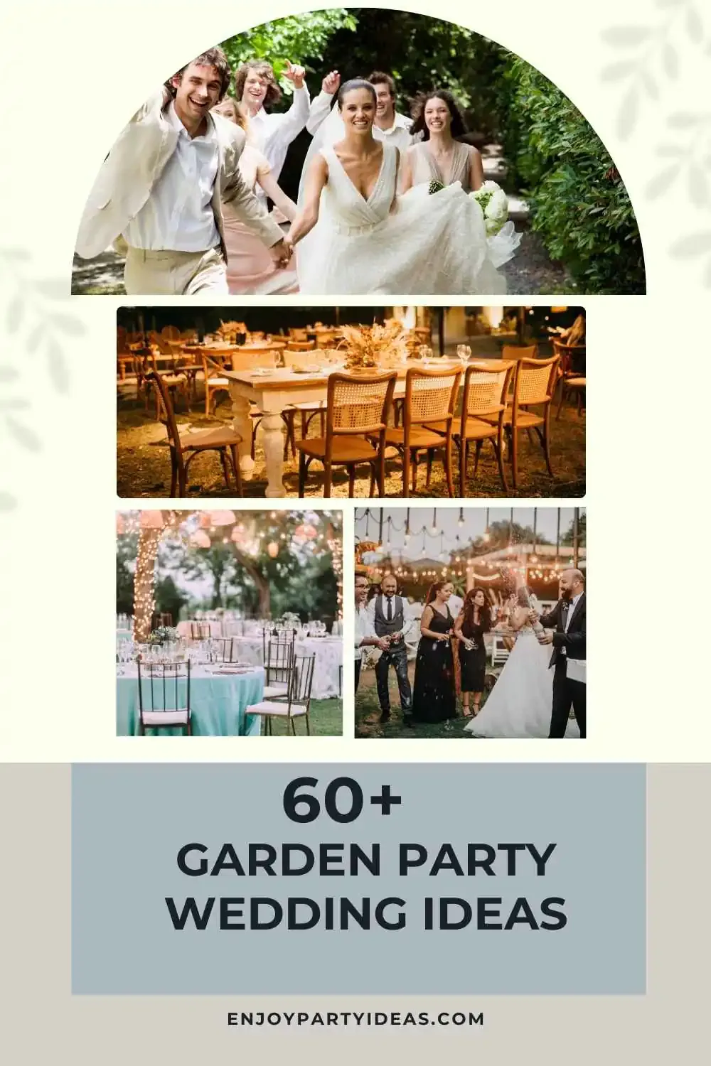 Garden Party Wedding Ideas