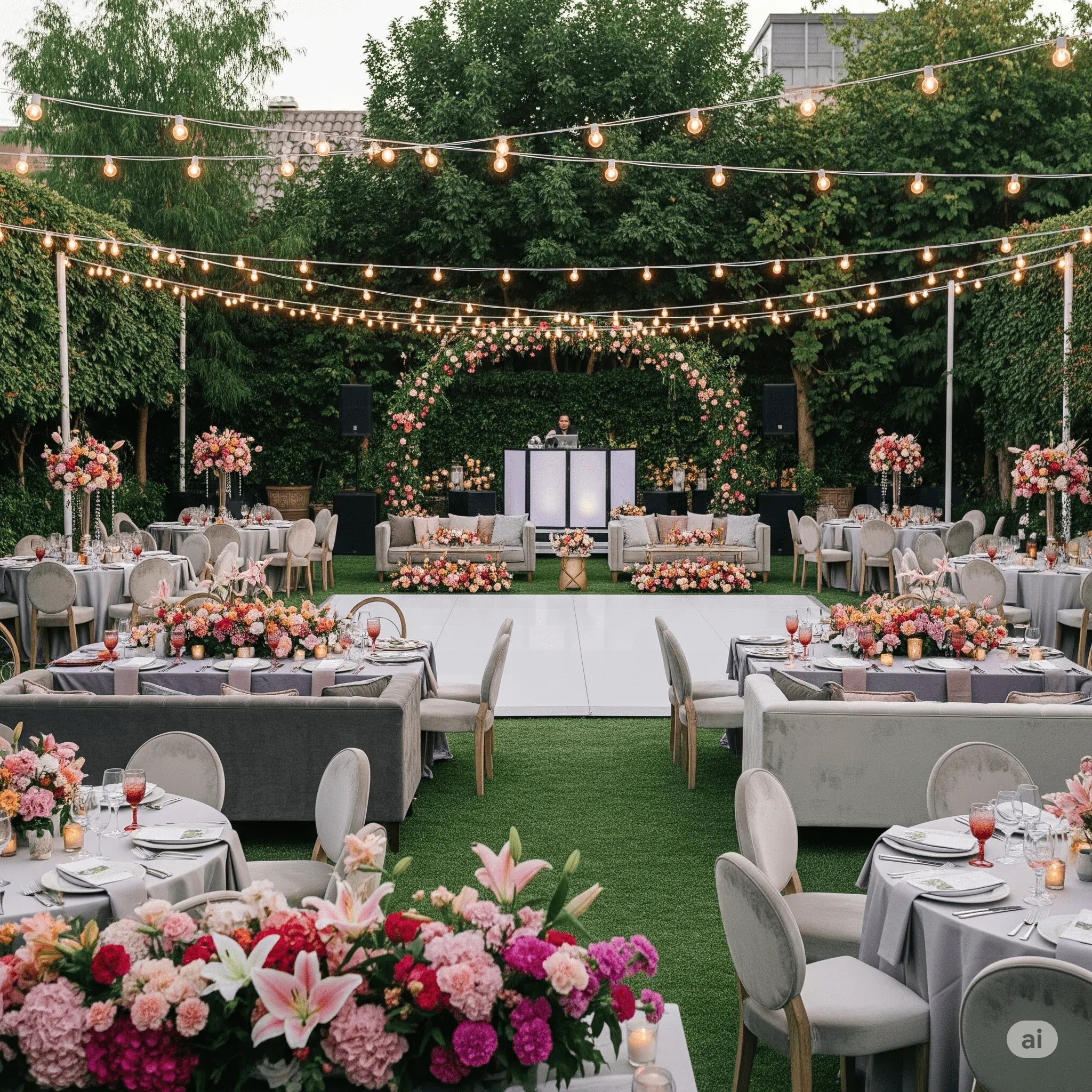 Garden Party Wedding Reception Must-Haves