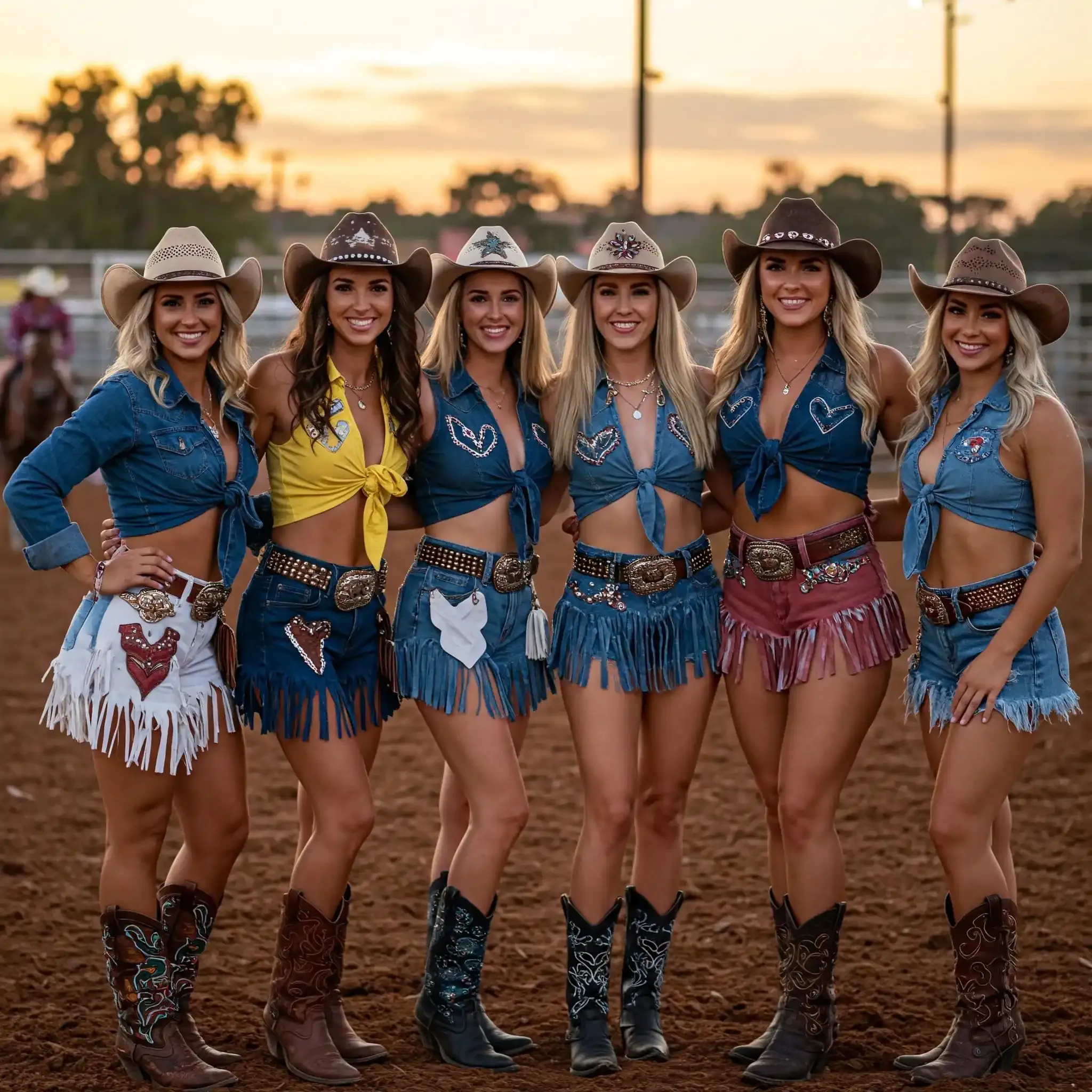 Boots, Bling & Bridal Fun: Outfits 