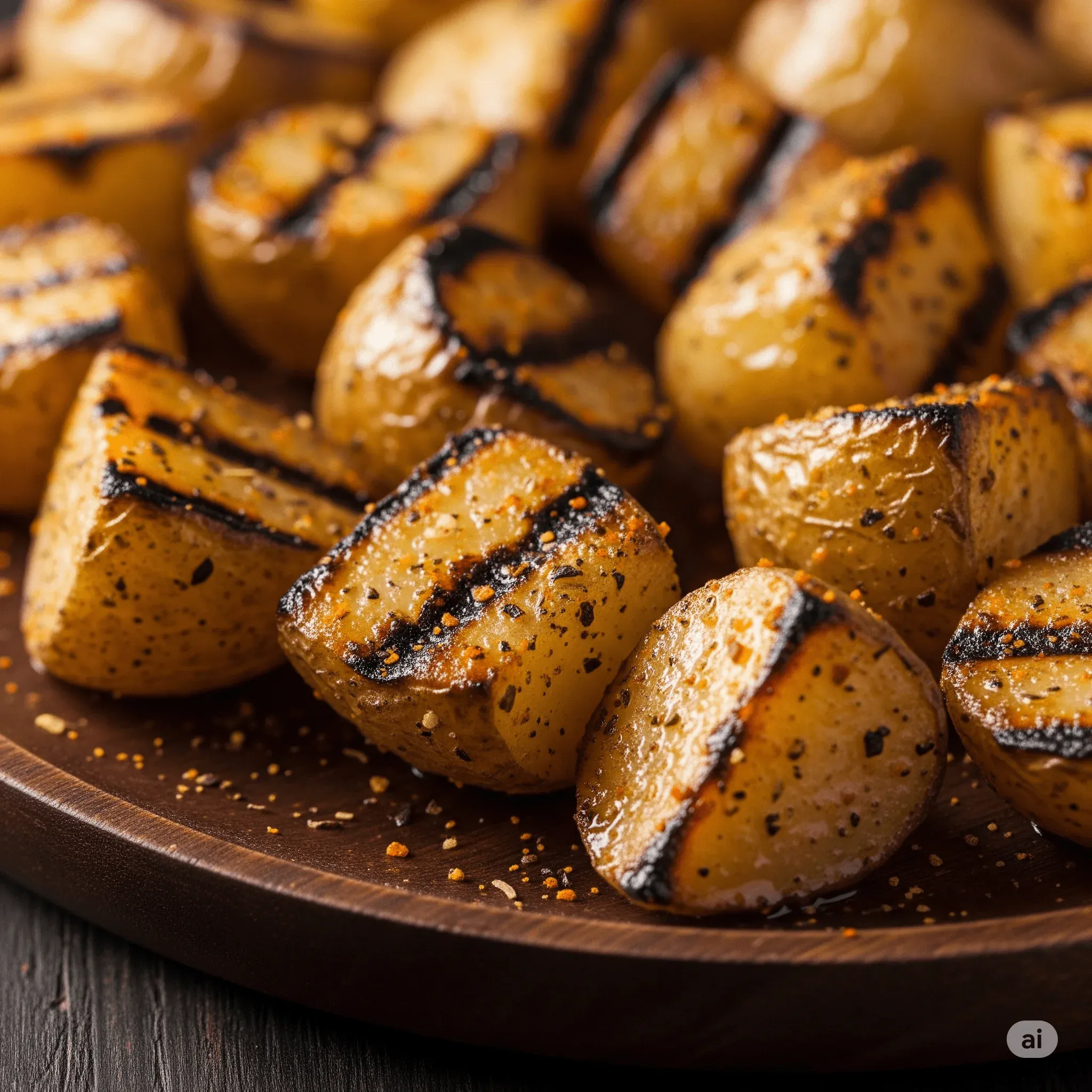 Crispy, Roasted & Grilled Party Potatoes