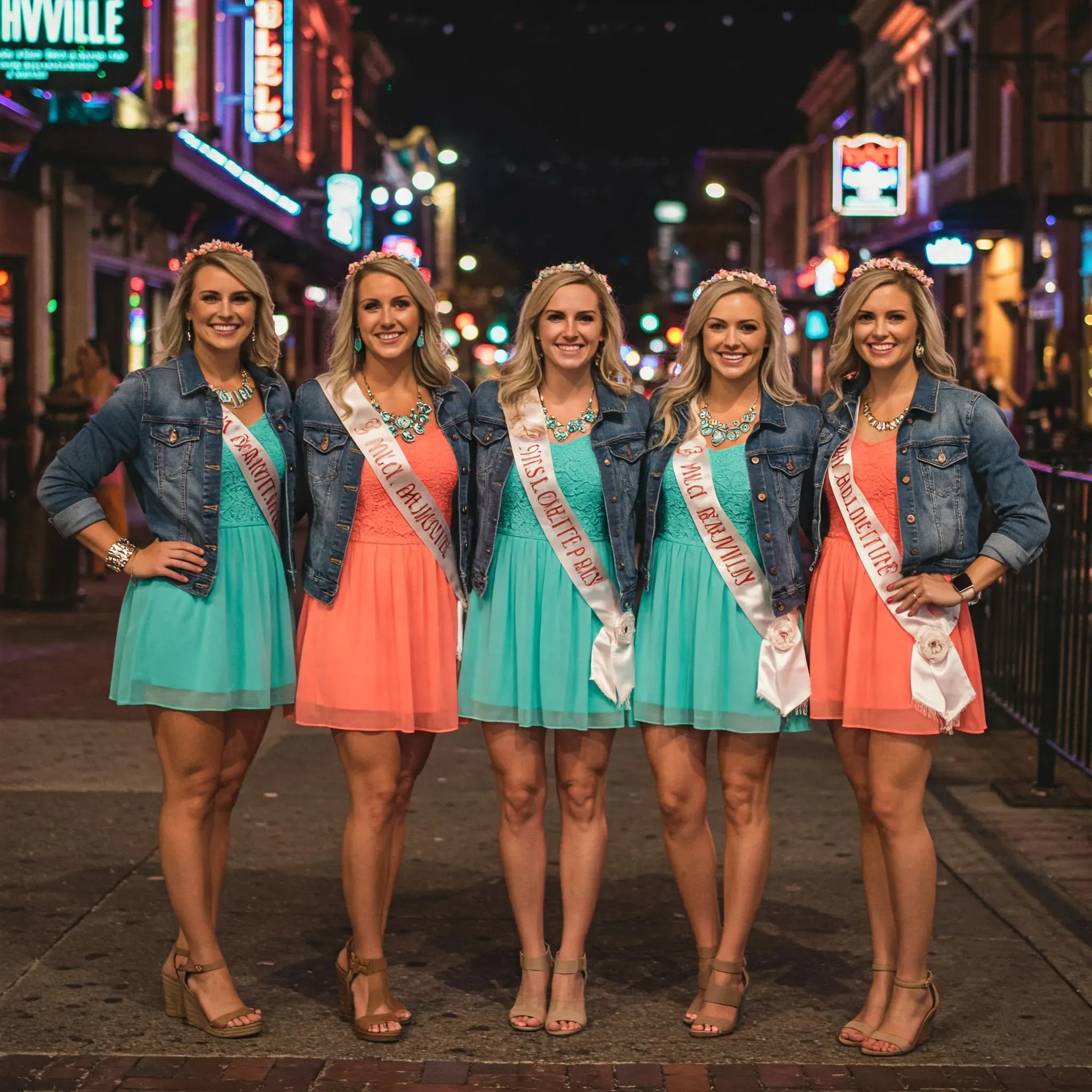 Casual Cool Vibes Nashville Bachelorette Party Outfit