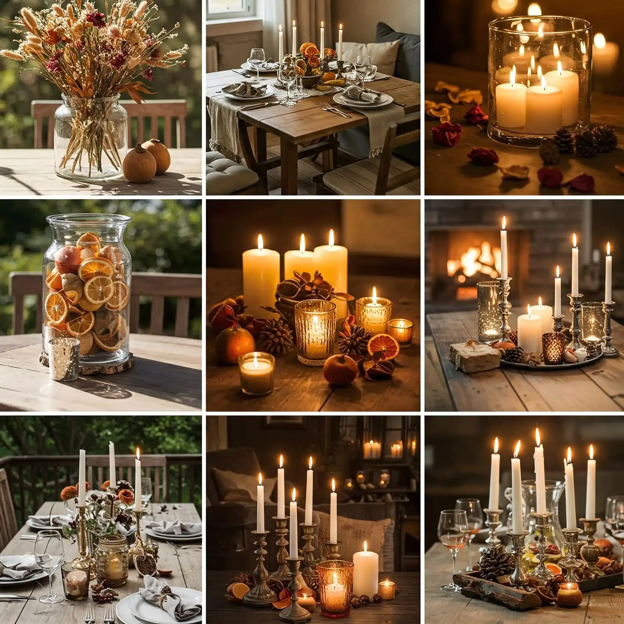 Cozy Tablespaces & Centerpieces