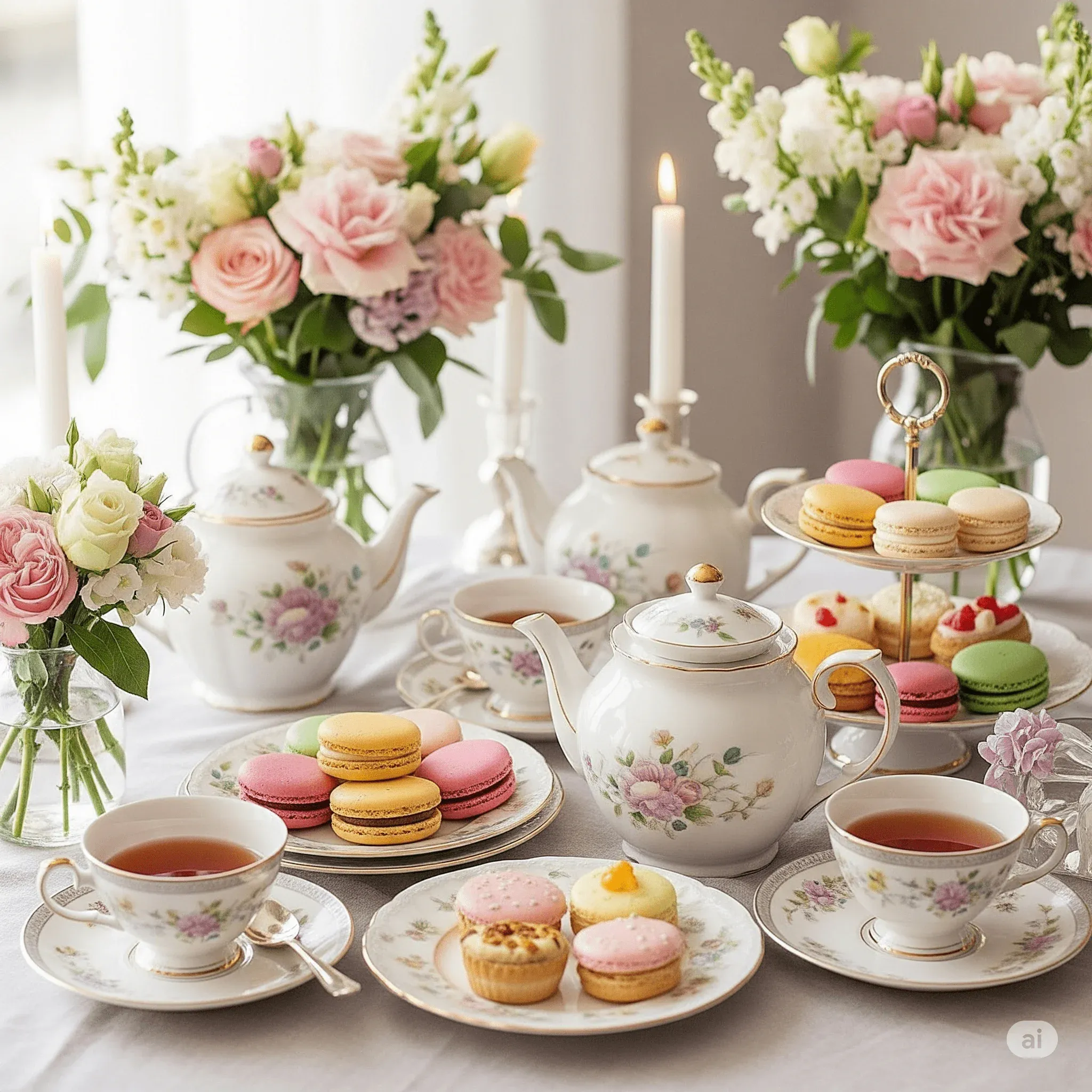 Aesthetic & Tea Party Captions Instagram Worthy Moments