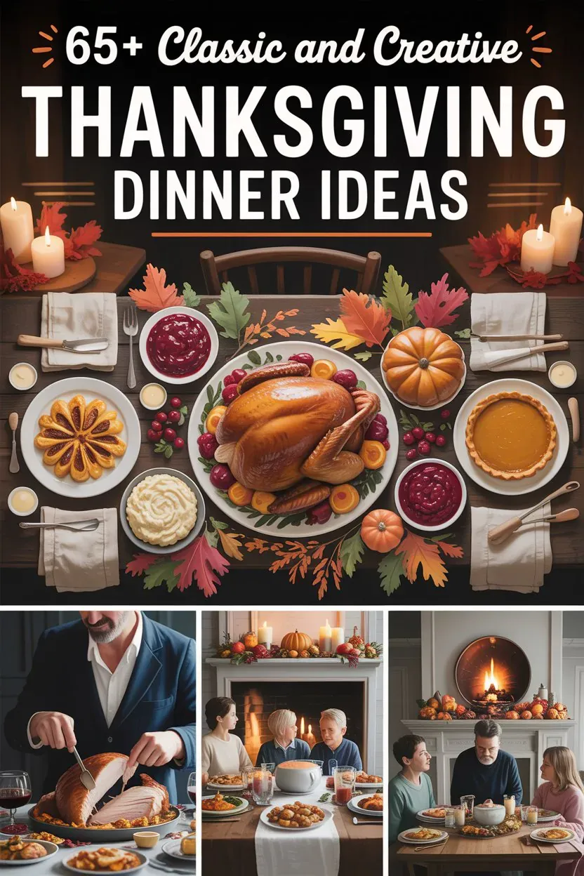 65+ Classic and Creative Thanksgiving Dinner Ideas