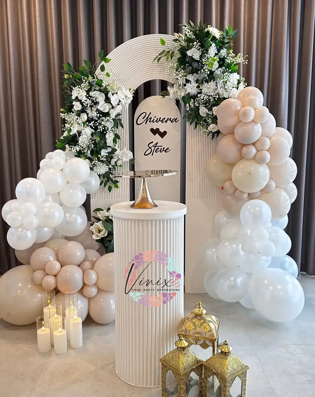 DIY Engagement party Decorations