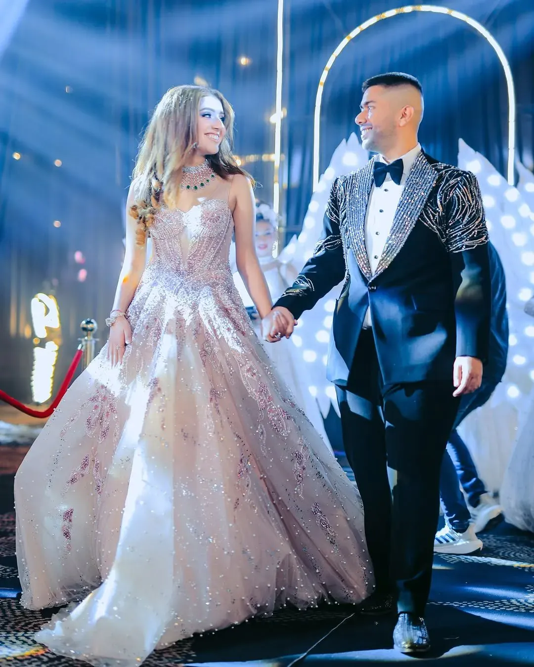 Romantic and Whimsical Engagement Party Dresses