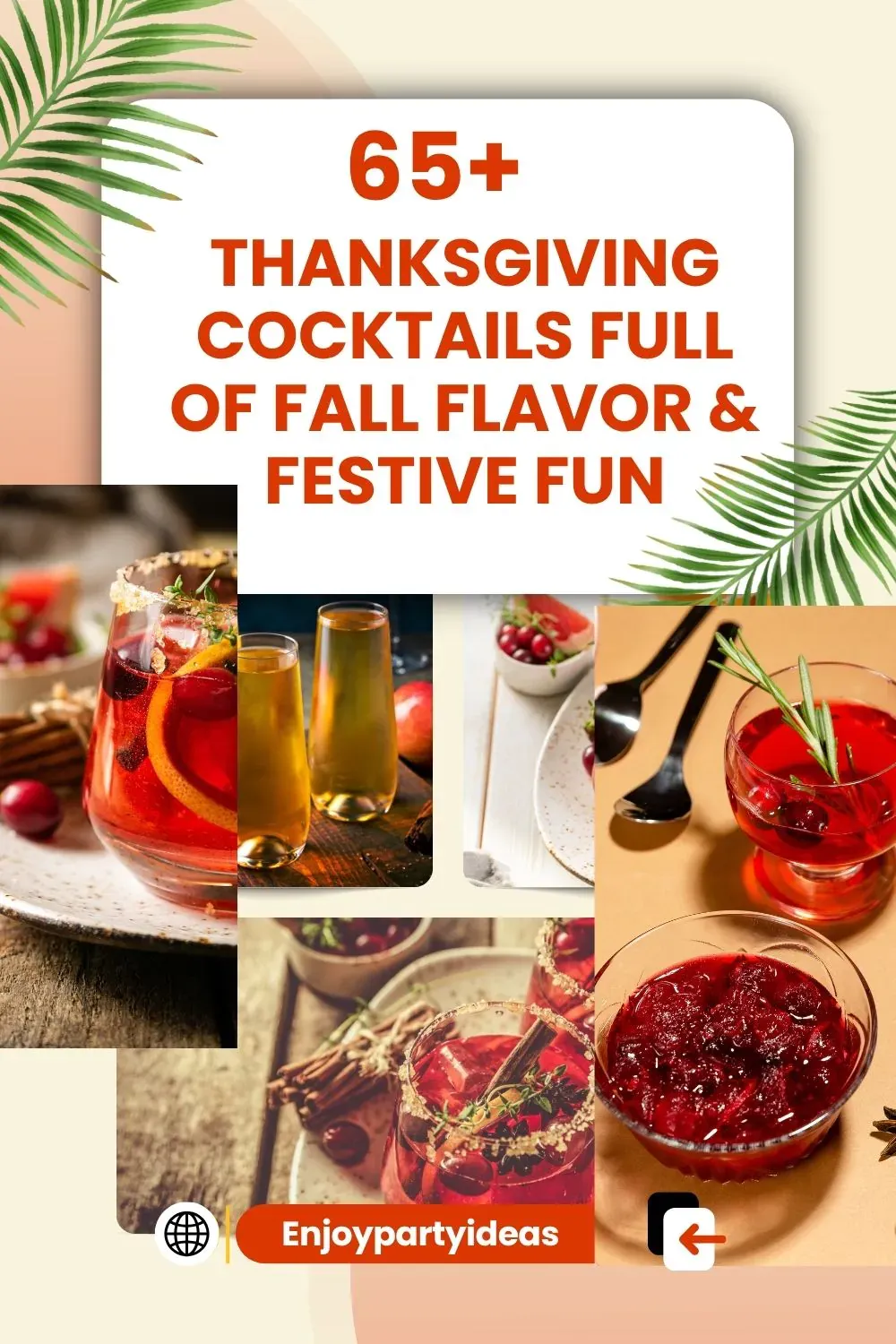 Thanksgiving Cocktails Full of Fall Flavor & Festive Fun