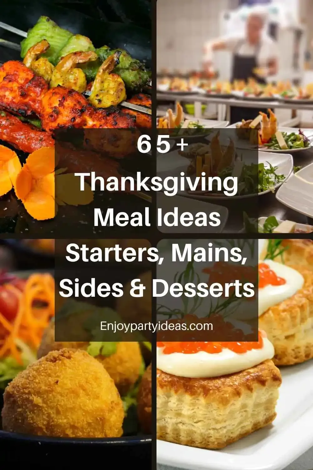 Thanksgiving Meal Ideas Starters, Mains, Sides & Desserts