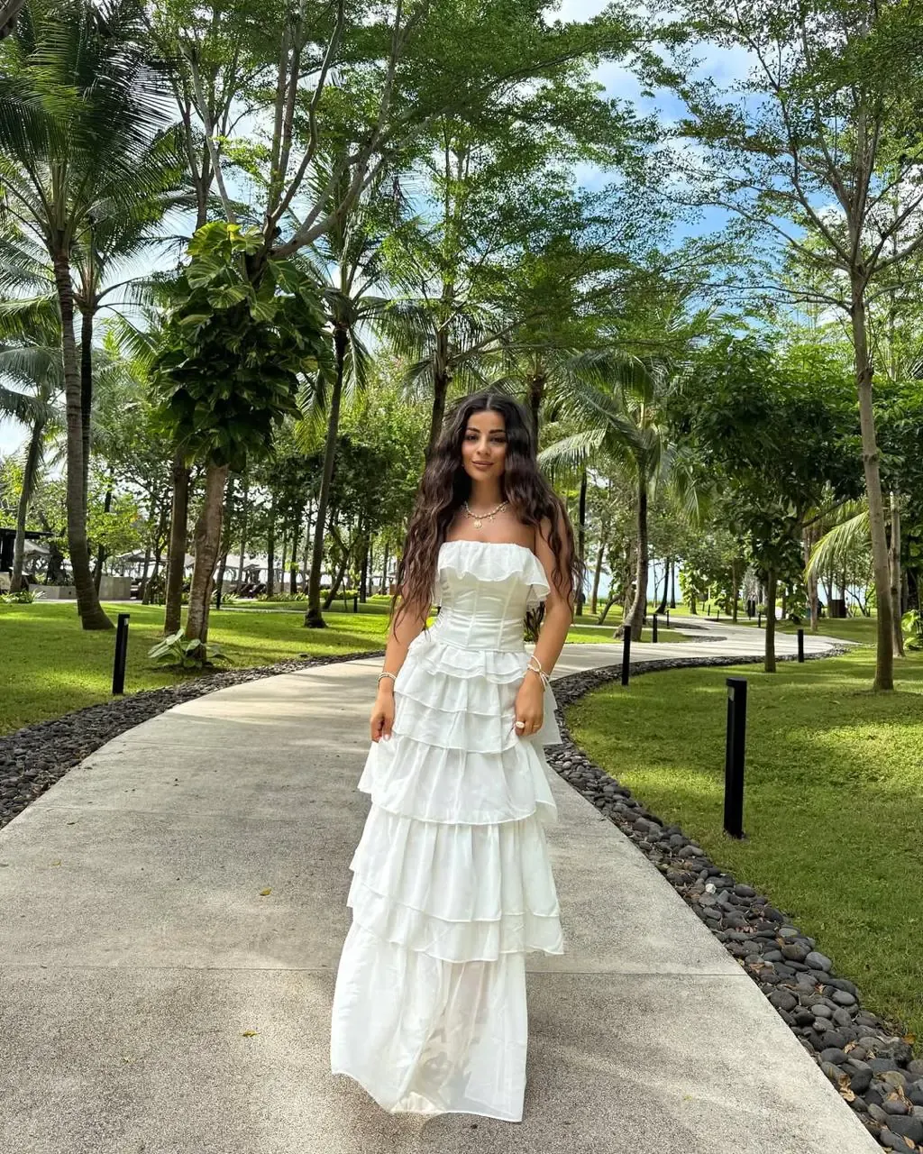 Statement-White Party Dresses