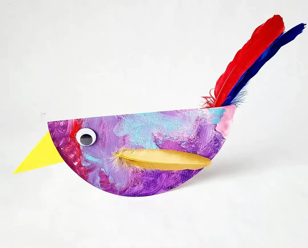 Paper Plate Fish Garland