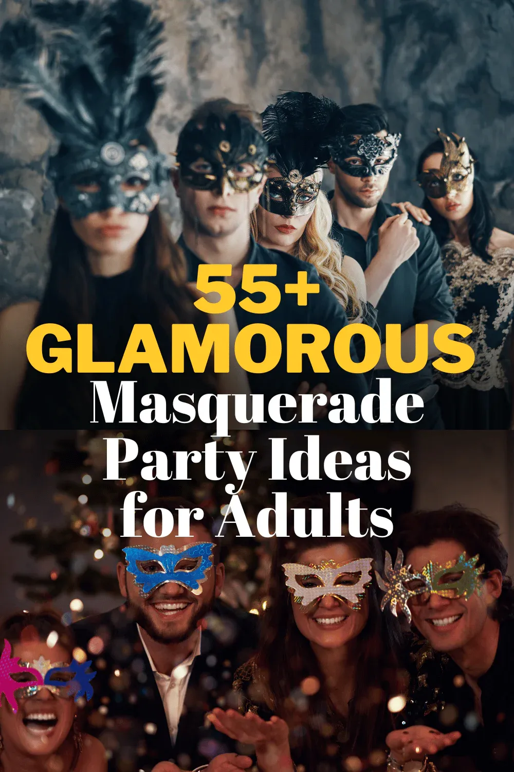 55+ Glamorous Masquerade Party Ideas for Adults