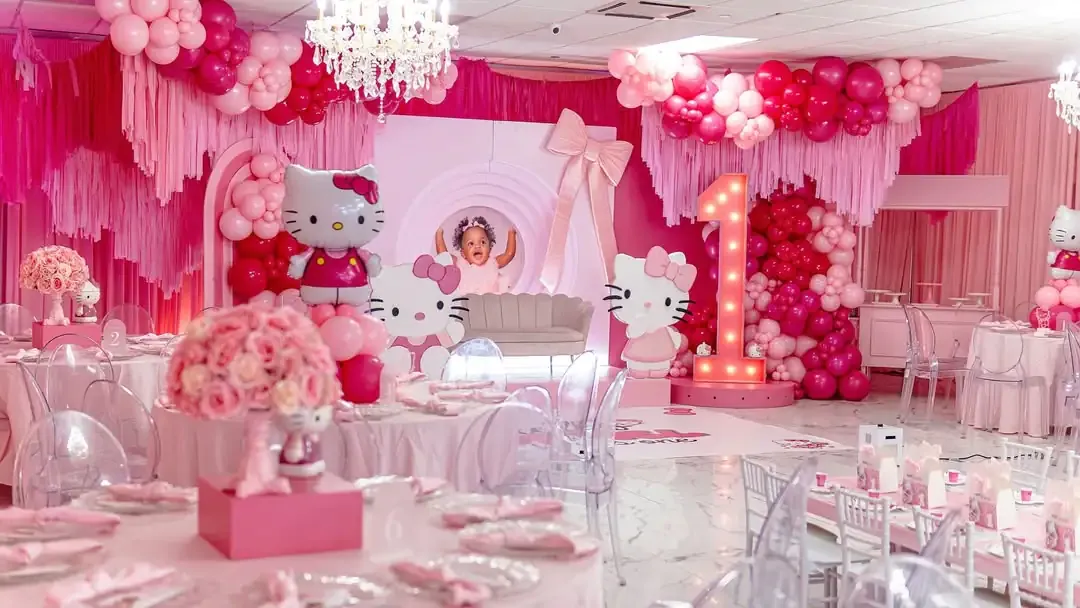 Glitter & Glam Hello Kitty Theme