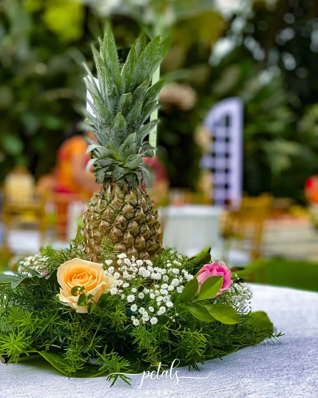 Pineapple Centerpieces