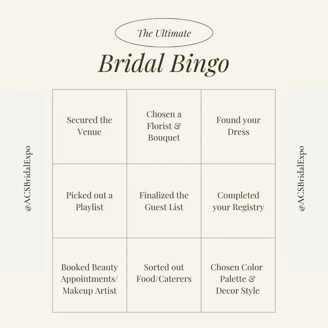 Bridal Bingo