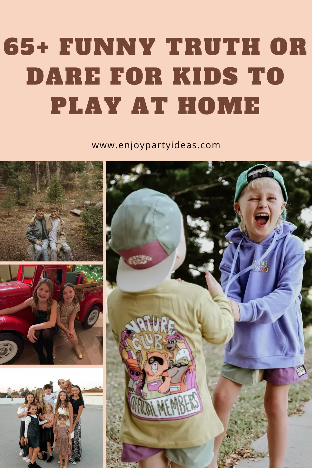 Funny Truth or Dare for Kids