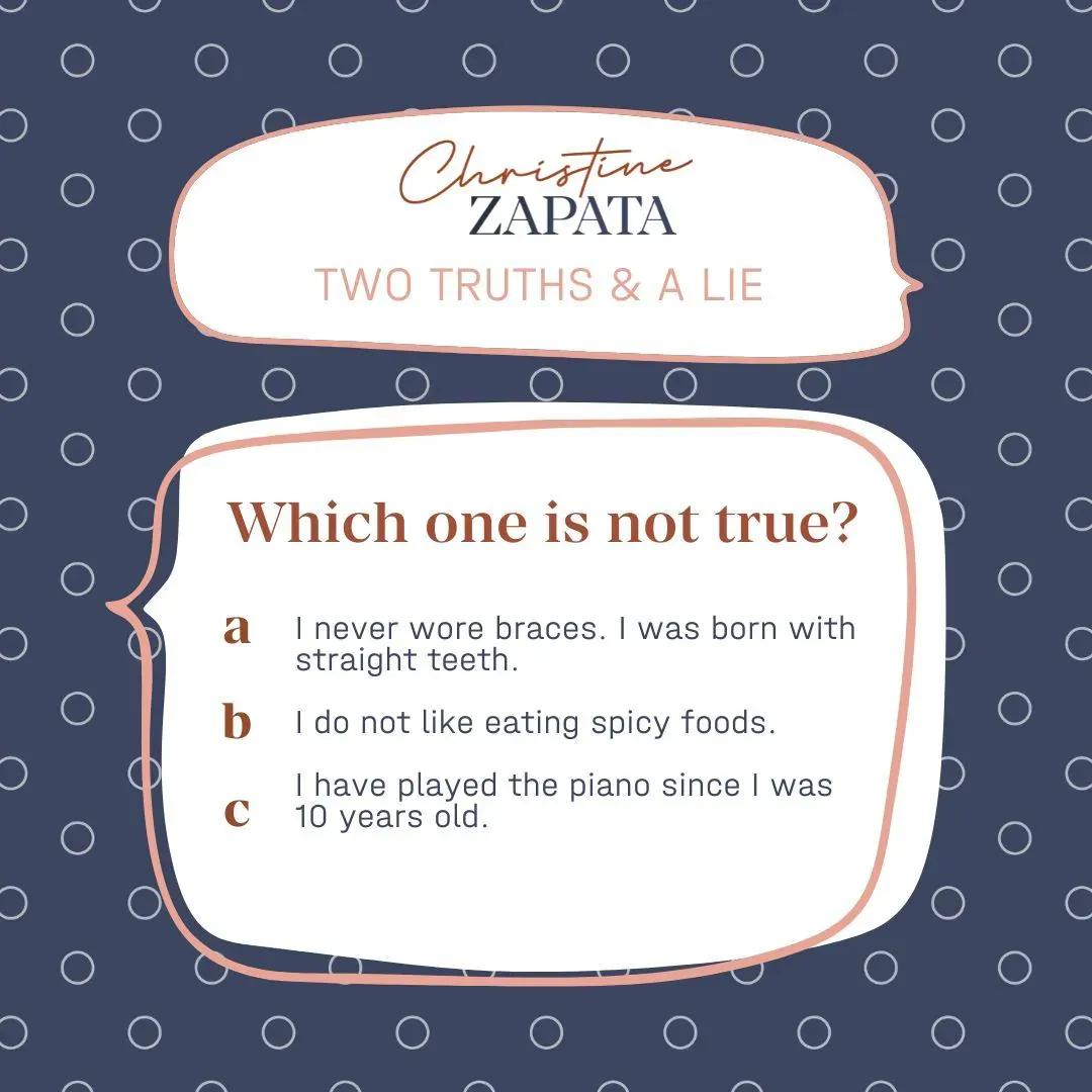 Two Truths and a Lie