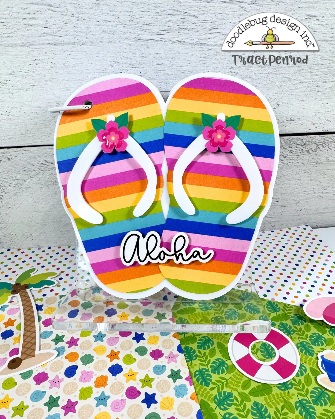 Flip-Flop Welcome Sign