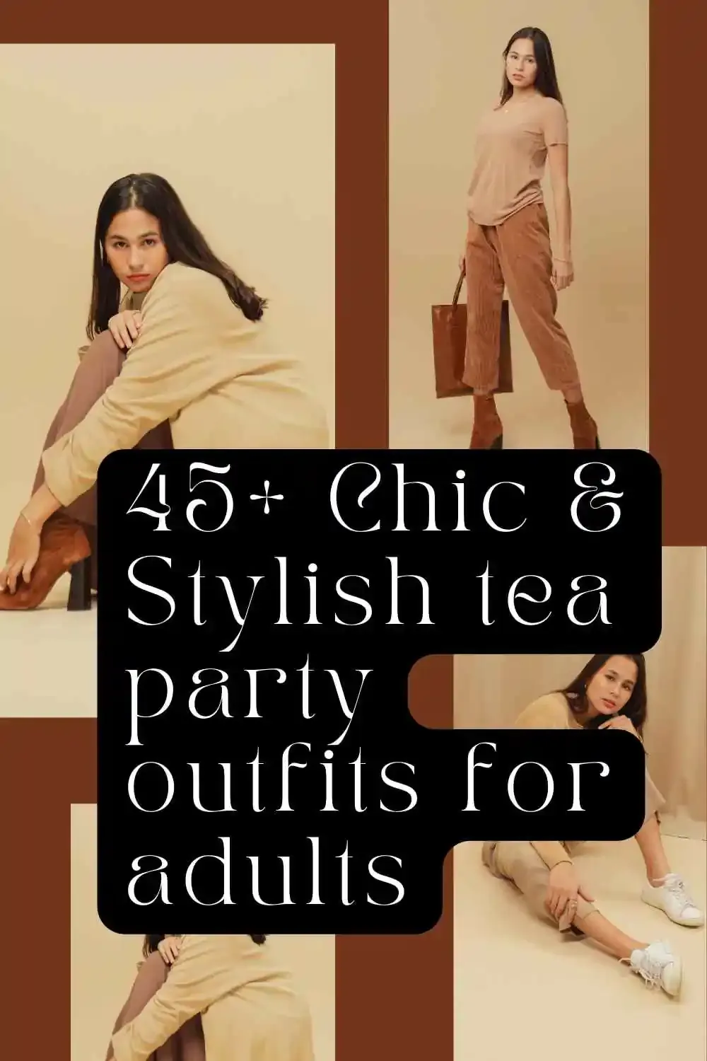 Chic & Stylish tea party outfits for adults