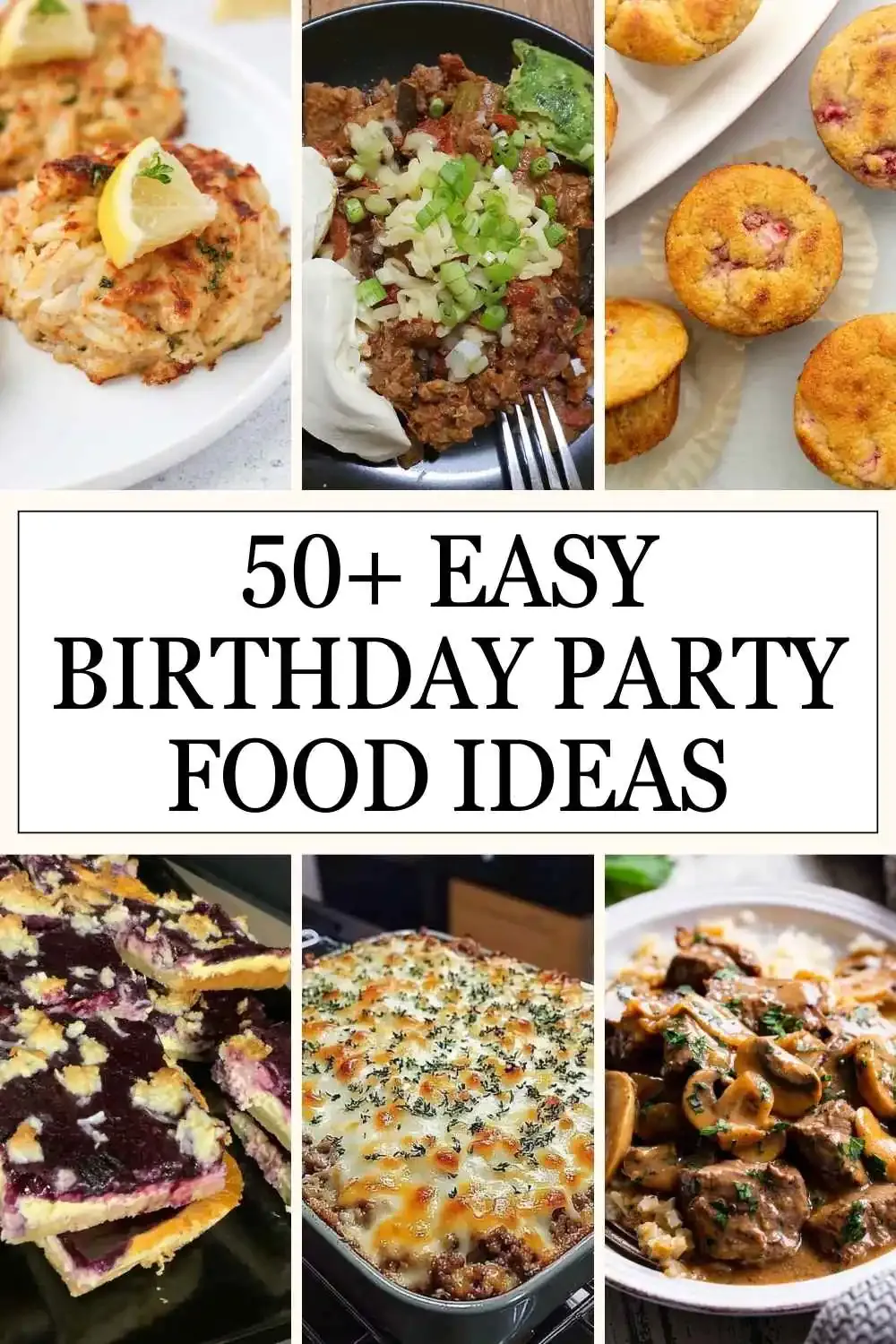 Birthday Party Food Ideas