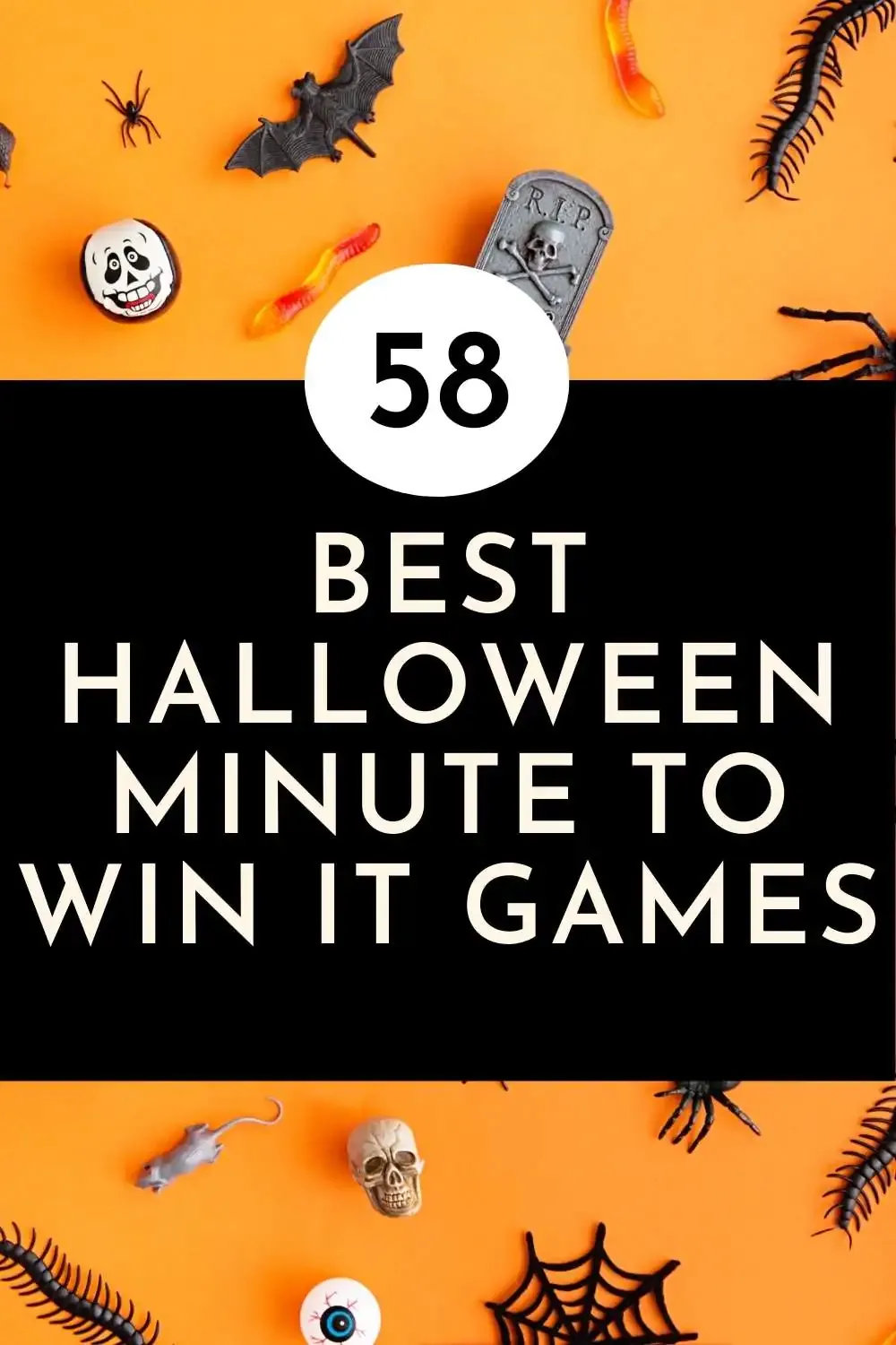Best Halloween Minute to Win It Games