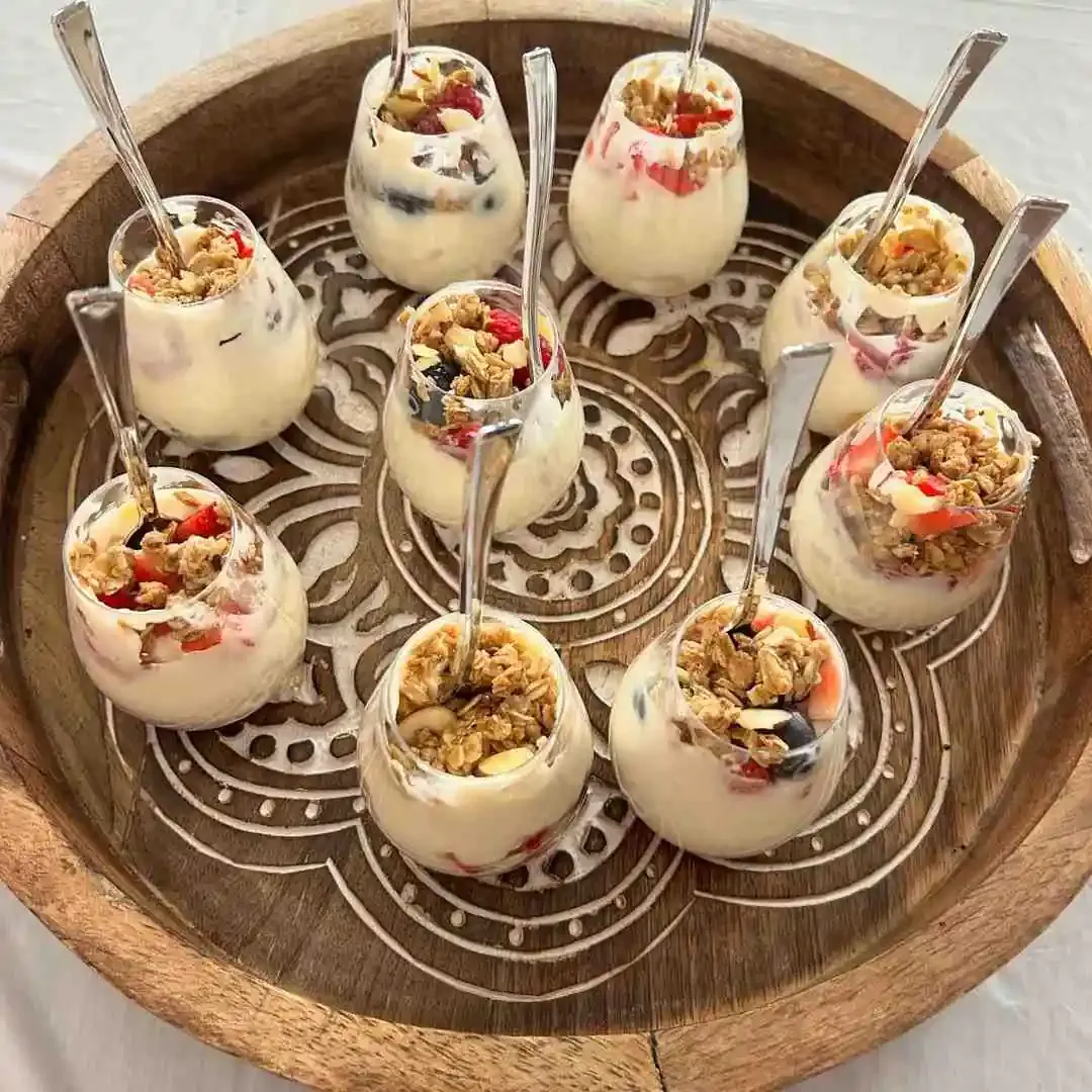 Mini Yogurt Parfaits 🍓