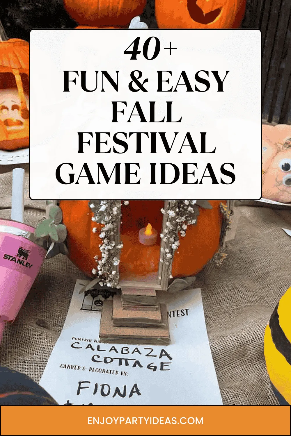 Fun & Easy Fall Festival Game Ideas