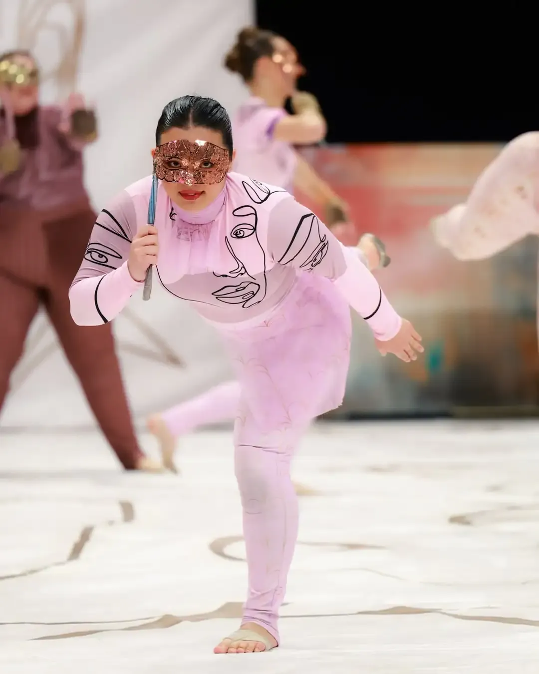 Masked Guard Dance Contest 💃