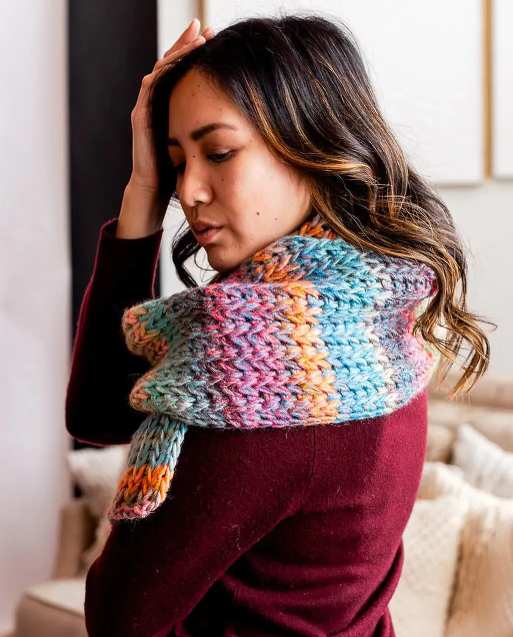 Crochet or Knitted Scarf 🧣