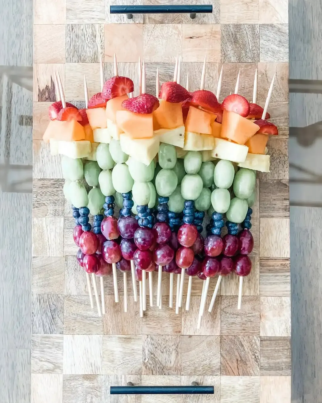 Monster Fruit Kabobs 🍉🍍
