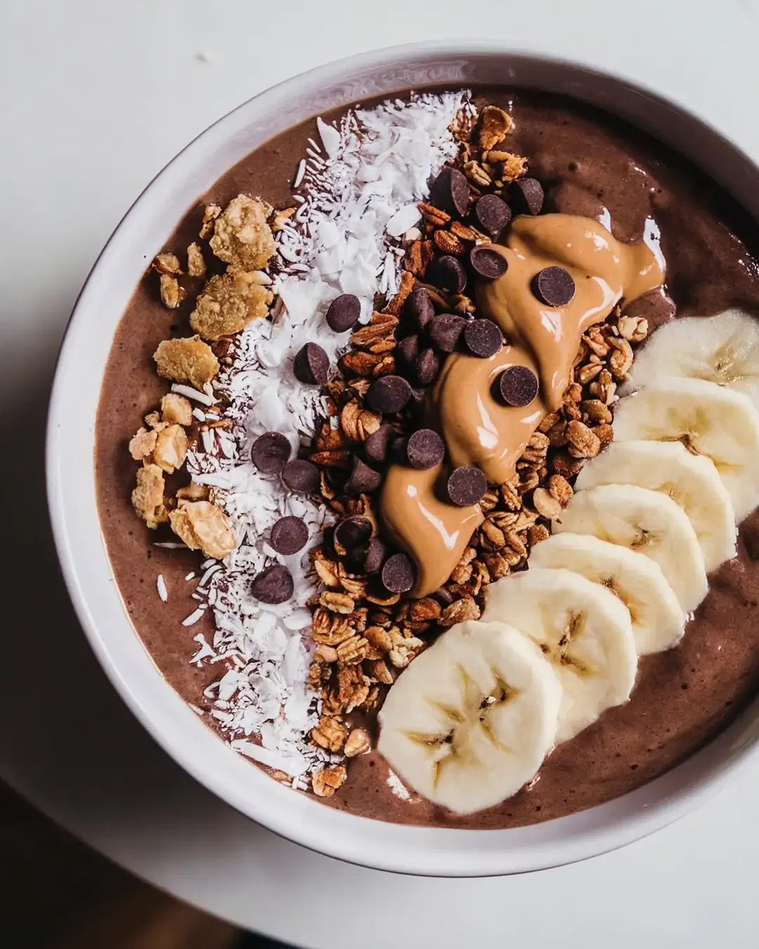 Banana Almond Focus Bowl