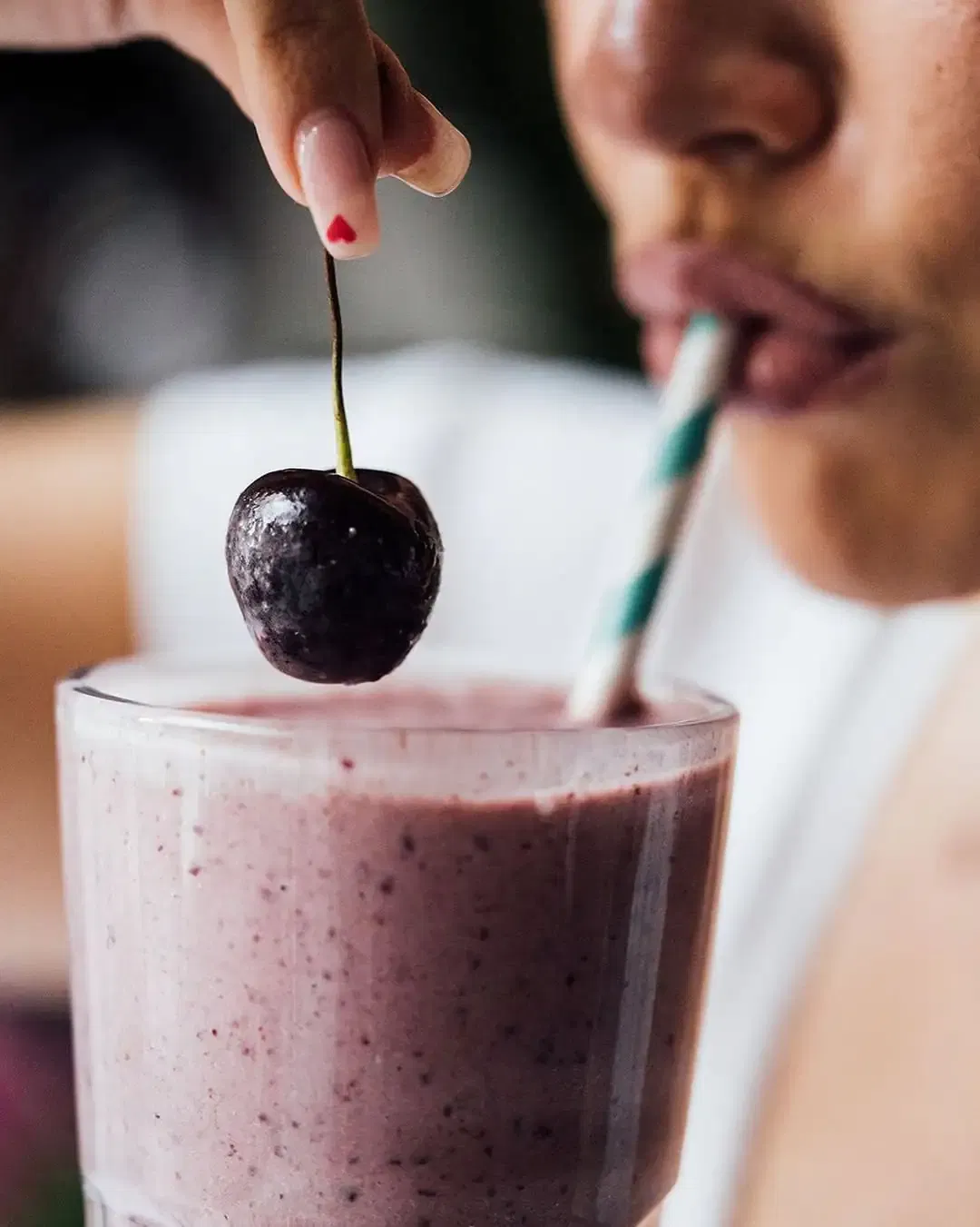 Cherry Vanilla Smoothie