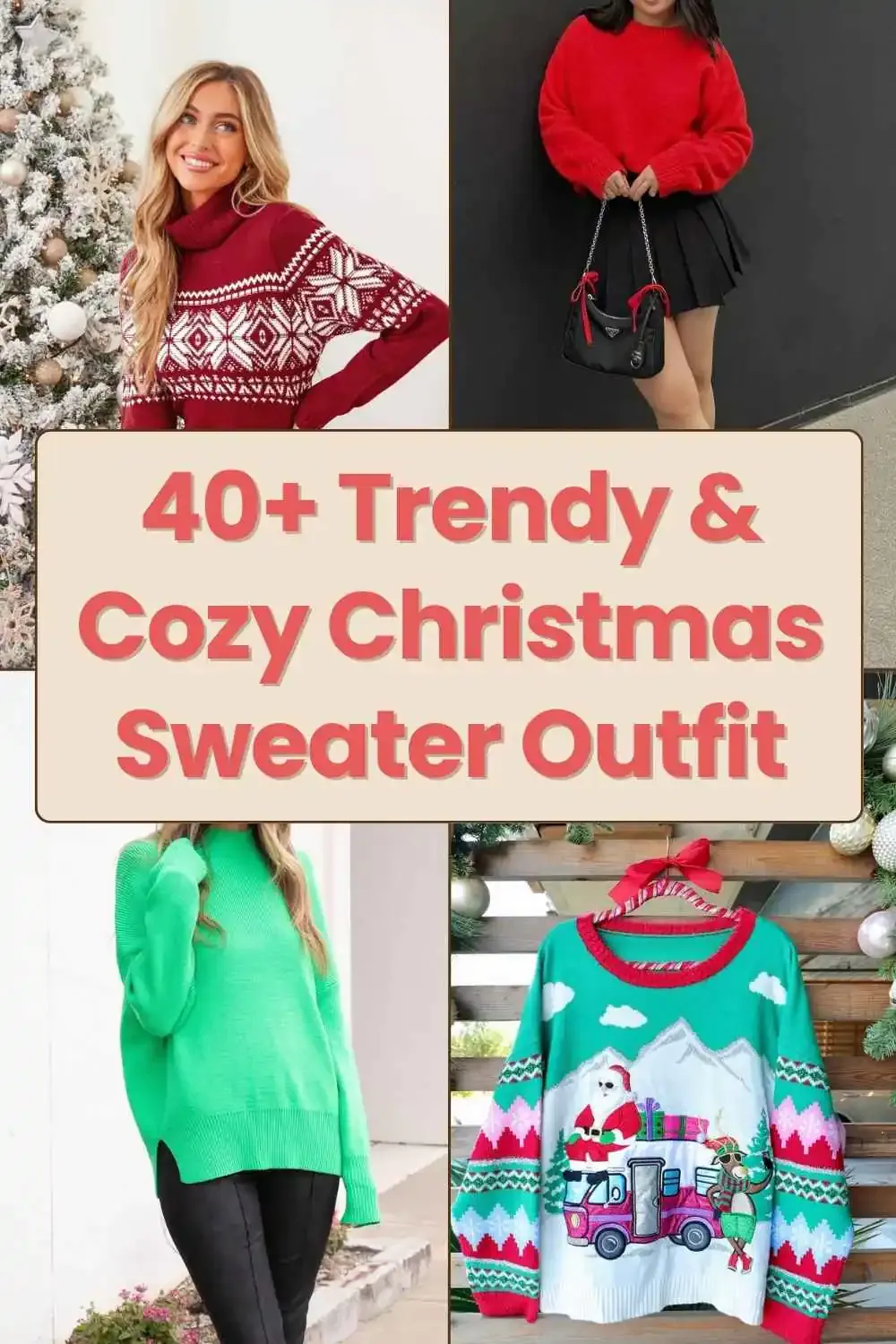Christmas Sweater Outfit