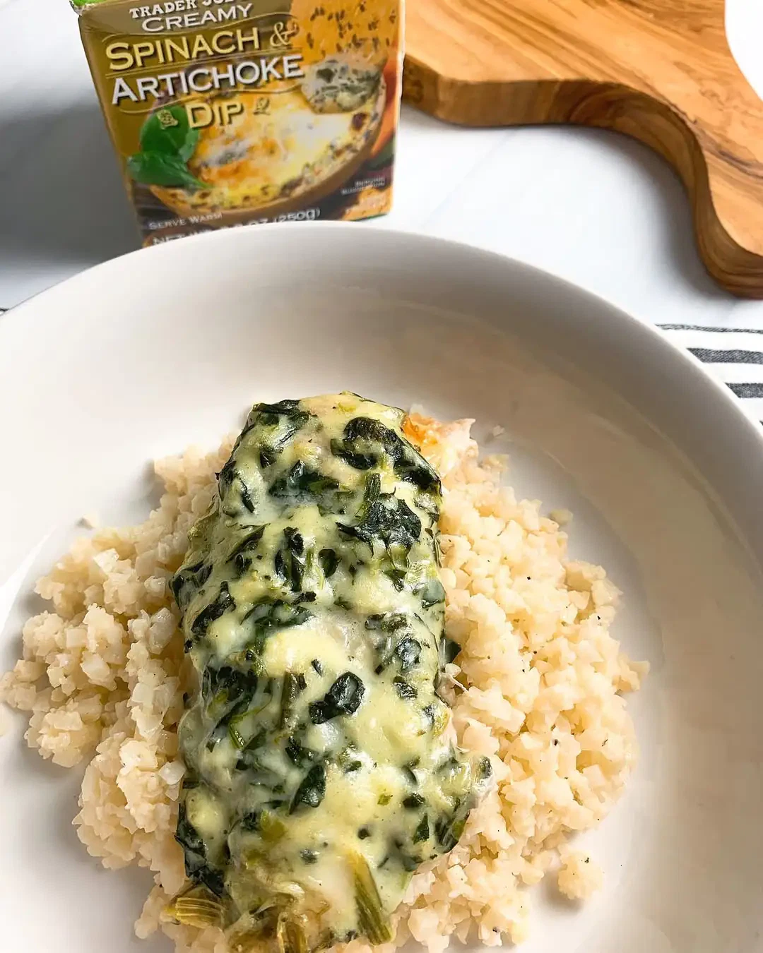 Creamy Spinach and Artichoke Bake