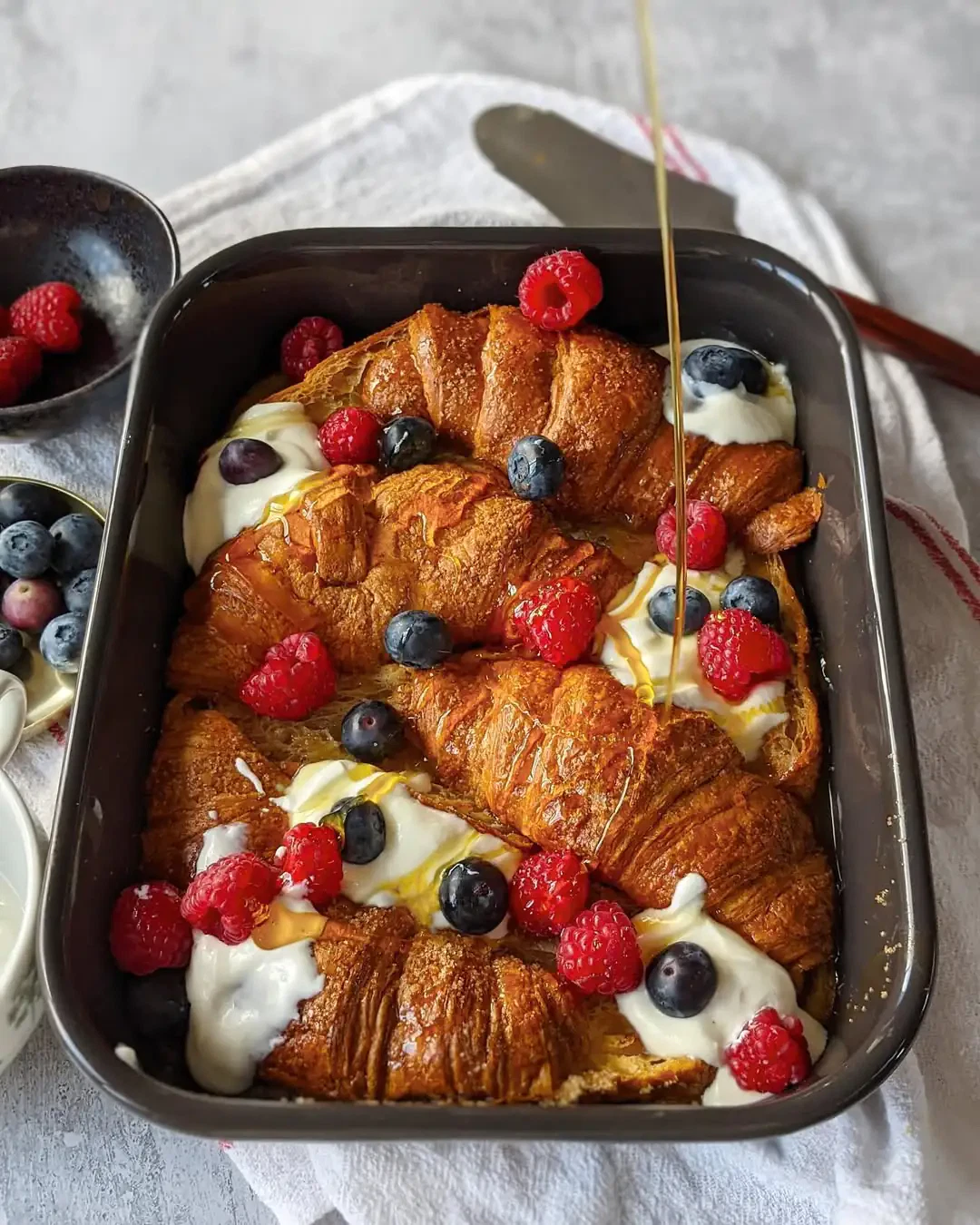 Croissant French Toast Bake
