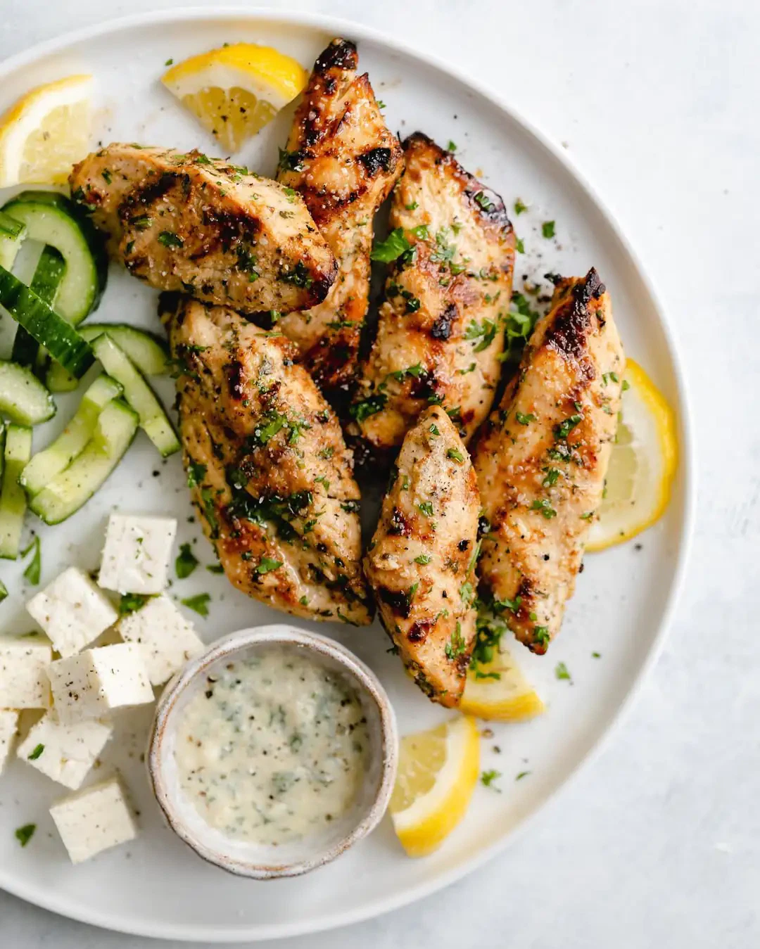 Grilled Lemon Herb Chicken