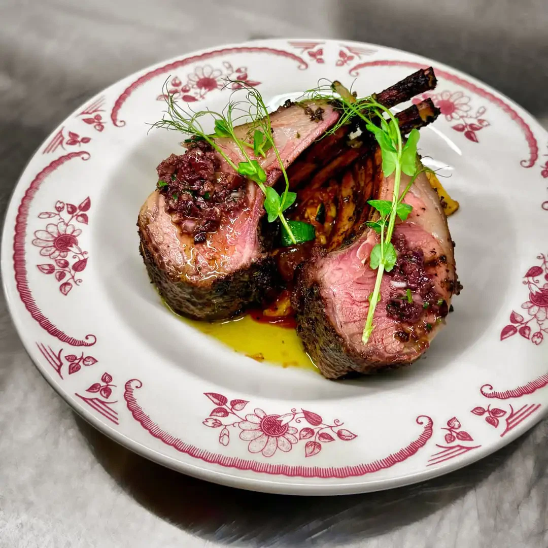 Herb-Crusted Rack of Lamb