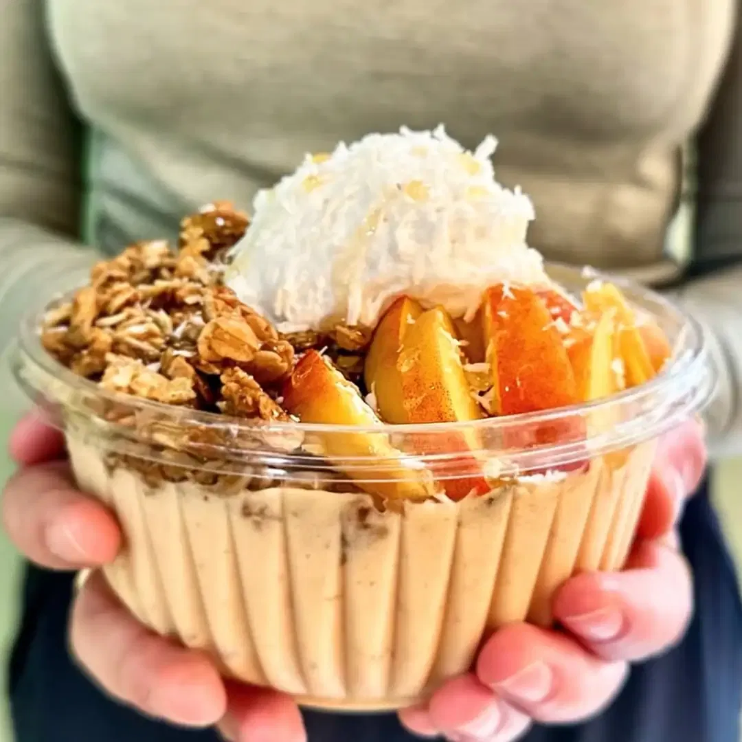 Peach Protein Bowl