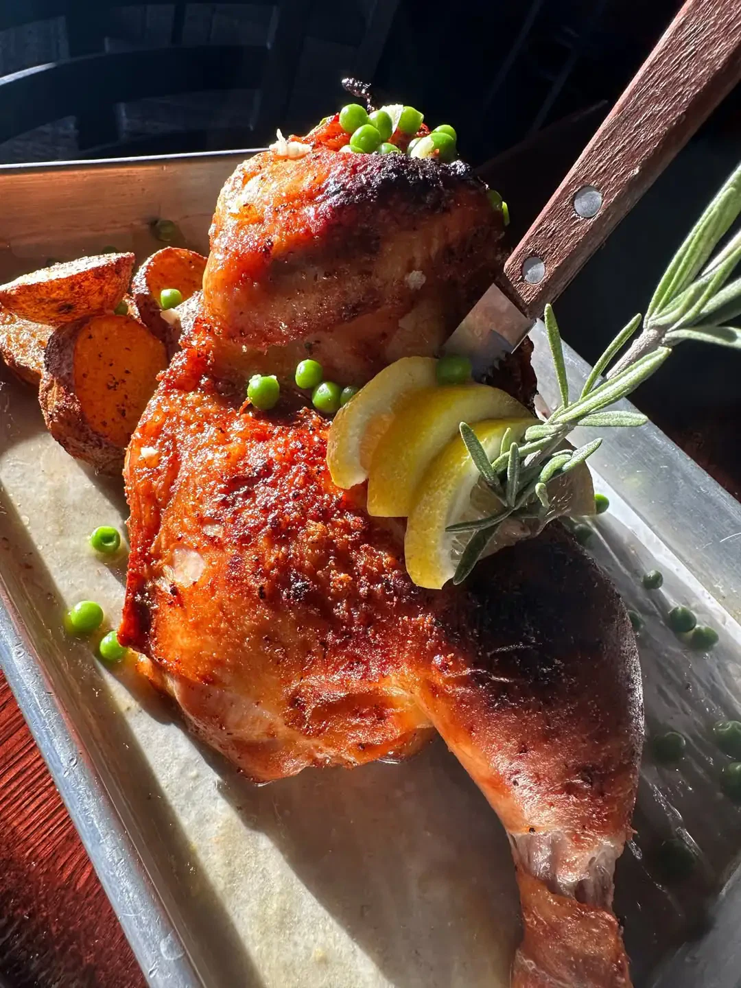 Roasted Chicken with Garlic and Rosemary