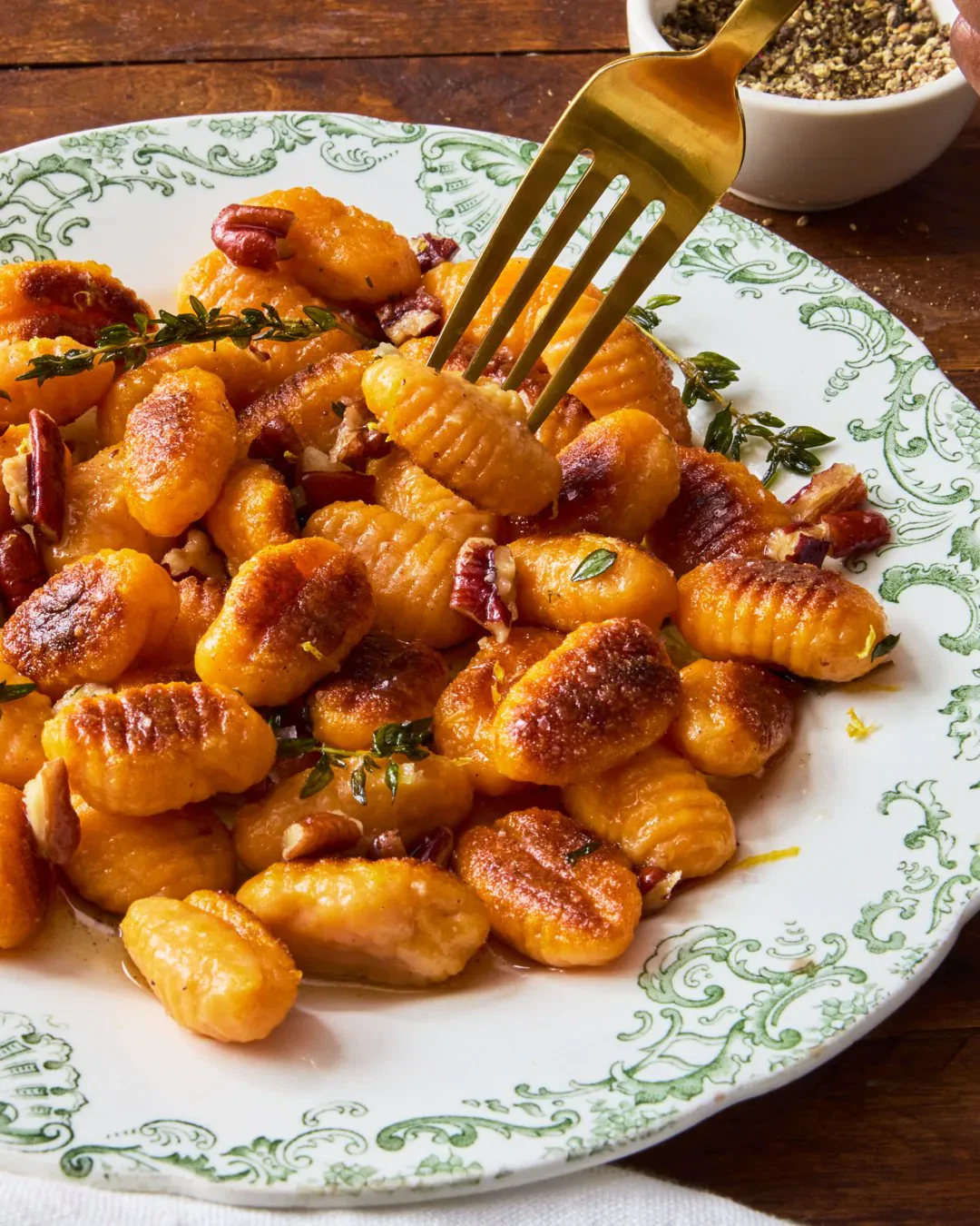 Sweet Potato Gnocchi with Sage