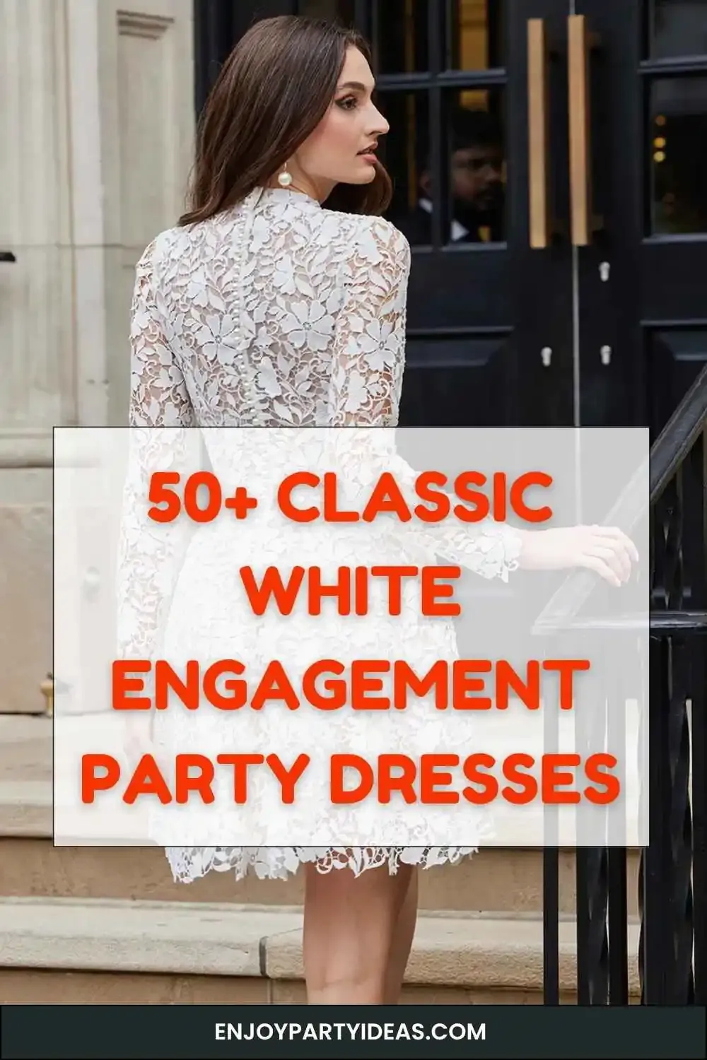 White Engagement Party Dresses
