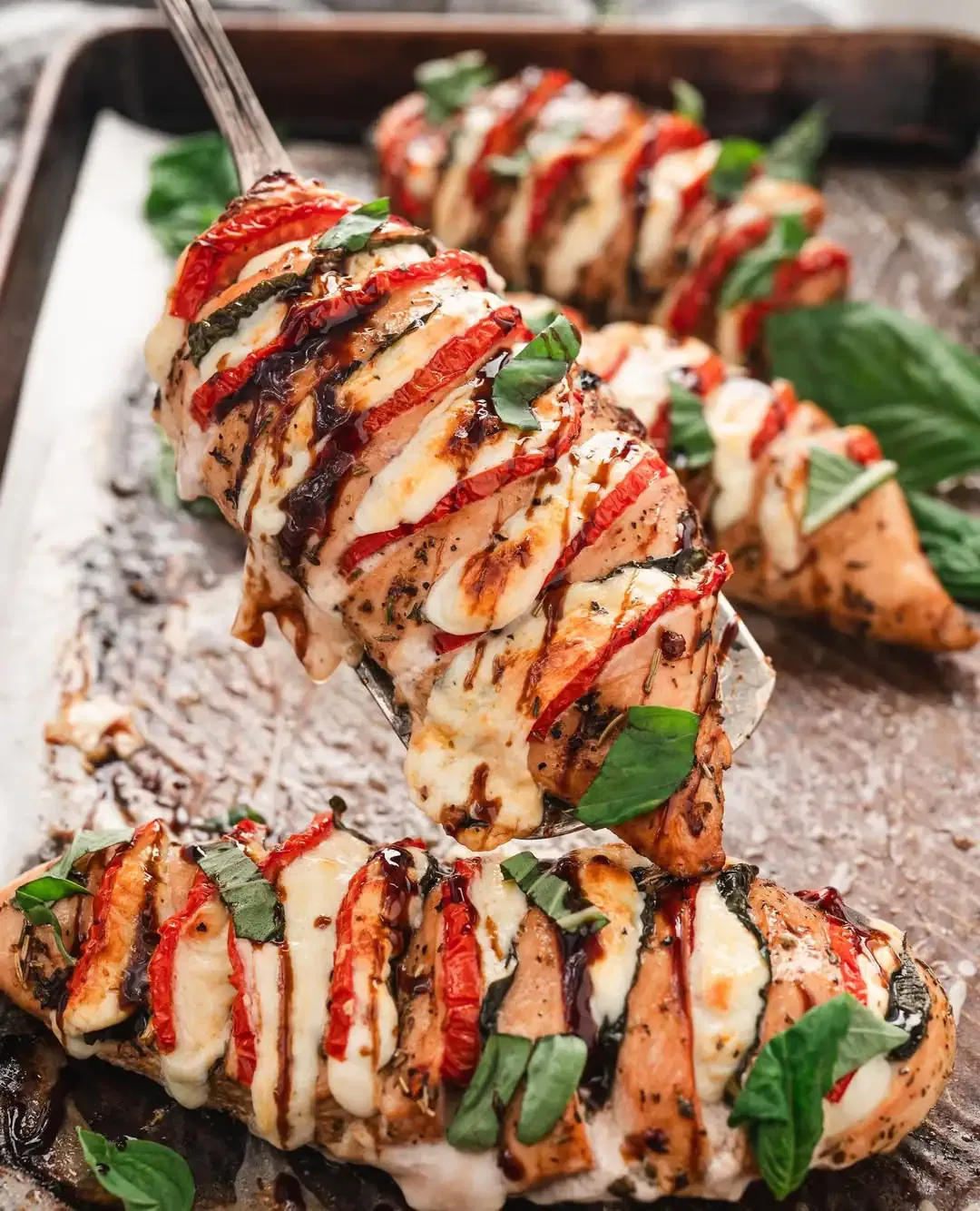Caprese Stuffed Chicken