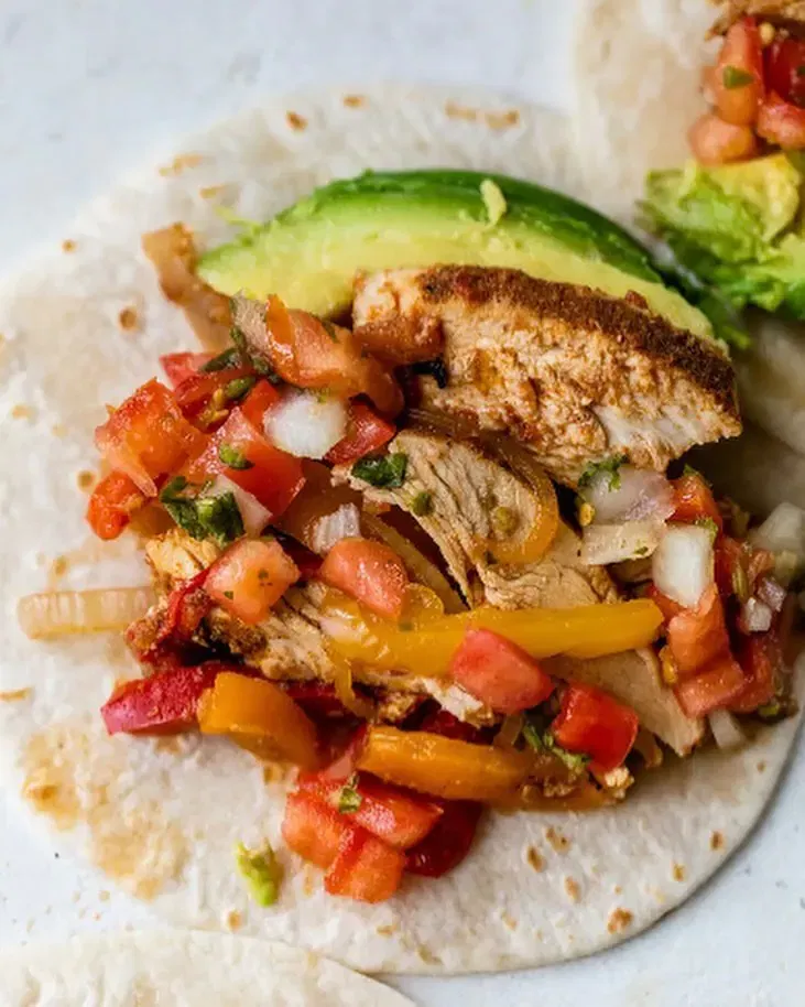 Crockpot Chicken Fajitas