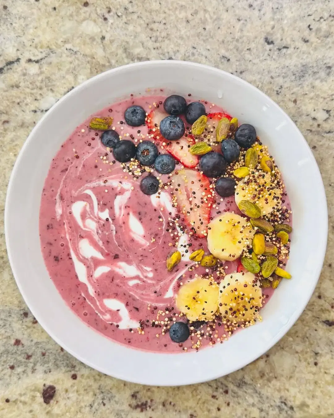 Greek Yogurt Blueberry Smoothie