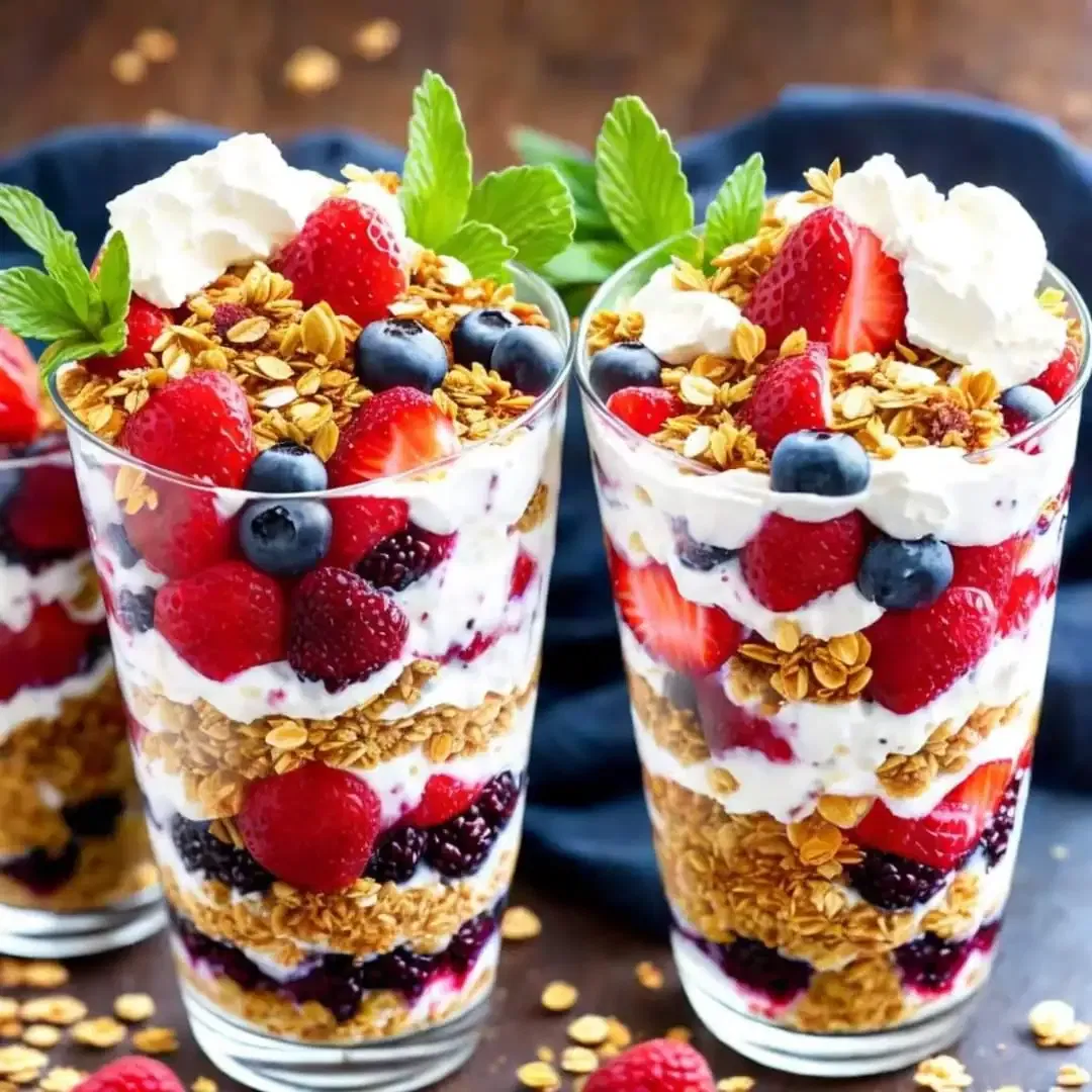 Greek Yogurt Fruit Cups