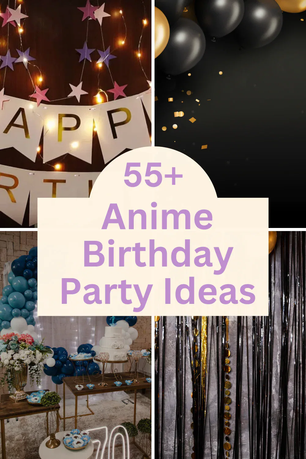 Anime Birthday Party Ideas